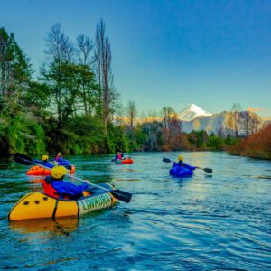 Floating en Packraft